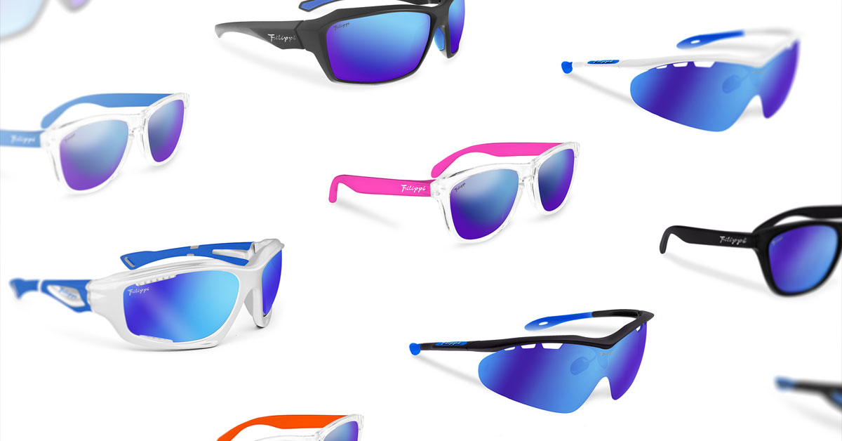Choose your favorite Filippi rowing sunglasses