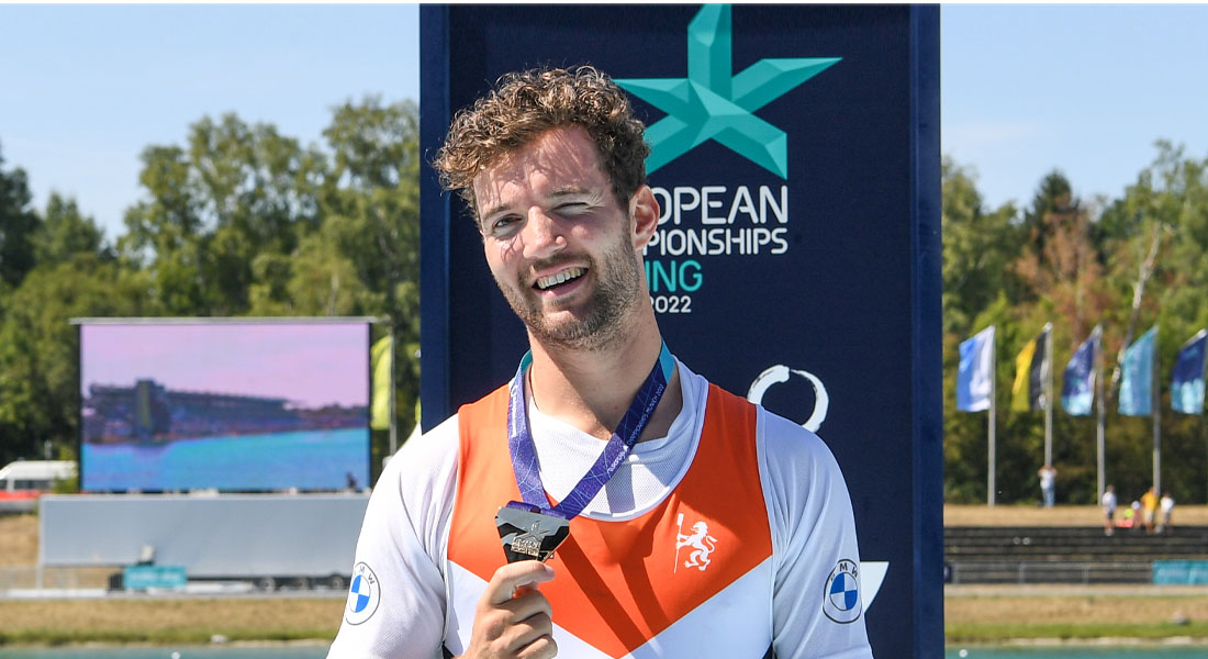 Melvin Twellaar european rowing champion